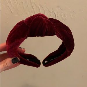 VELVET KNOT HEADBAND